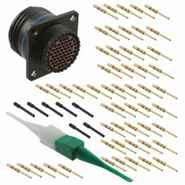 D38999/20WE35PN, Appliance plug with flange 55P, Amphenol