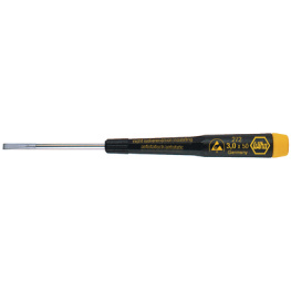 272015040, Screwdriver ESD Slotted 1.5x0.25 mm, Wiha