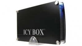 IB-351STU3S, Hard disk enclosure 3.5" SATA 1x USB 3.0, 1x eSATA aluminium, ICY BOX