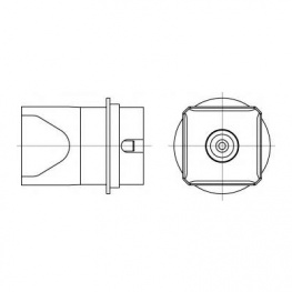NQ35, Quad Nozzle, 20.5 mm x 20.5 mm, Weller