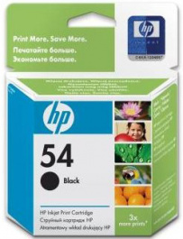 CB334AE, Ink 54 black, HP