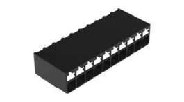 2086-1230, Wire-To-Board Terminal Block, THT, 3.5mm Pitch, Right Angle, Push-In, 10 Poles, Wago