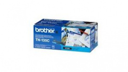 TN135C, Toner Cartridge, 4000 Sheets, Cyan, Brother