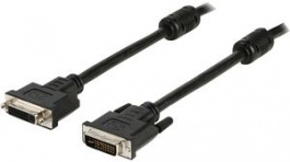 CCGP32055BK20, DVI-I Cable DVI-I 24 + 5-Pin Male - DVI-I 24 + 5-Pin Female 2m, Nedis (HQ)