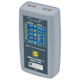 L642, Data logger for temperature, 2 channels, Chauvin Arnoux