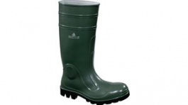 GIGN2VE44, PVC Safety Boot Size 44 Green, Delta Plus