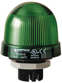 81520000, Continuous light, green, WERMA Signaltechnik