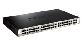 DGS-1210-52/E, Ethernet Switch, RJ45 Ports 52, 1Gbps, Layer 2 Managed, D-Link