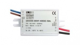 IZC035-004F-4065C-SAL, Constant Current LED Driver 4W 350mA 12V IP65, LEDIL