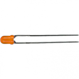 L-7104ED, LED 3 mm (T1) orange, Kingbright