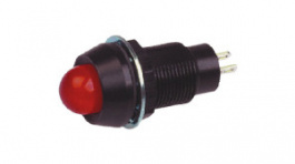 651-105-04, LED Indicator, red, 90 mcd, 2.0 VDC, Marl