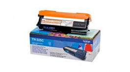 TN325C, Toner Cartridge, 3500 Sheets, Cyan, Brother