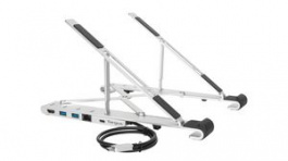AWU100005GL, Adjustable Laptop Stand with Integrated Docking Station, Targus