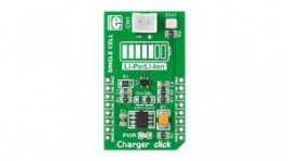 MIKROE-2033, Charger Click Lithium Battery Charger Module 5V, MikroElektronika