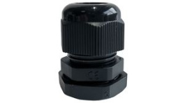 RND 465-00793 [10 шт], Cable Gland 10 ... 14mm Polyamide M22 x 1.5 Black, Pack of 10 pieces, RND Components