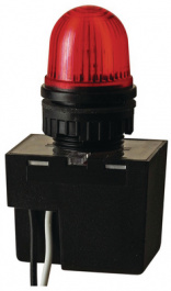 23210068, Flashlight, 22.5mm, red, WERMA Signaltechnik