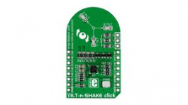 MIKROE-1853, TILTnSHAKE Click 3-Axis Accelerometer Module 3.3V, MikroElektronika