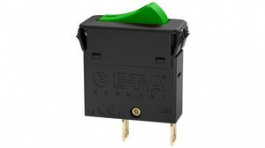 3130-F110-P7T1-W19QR7-12A, Thermal Circuit Breaker, 1-Pole, Panel Mount, 12A, IP00/IP40, ETA