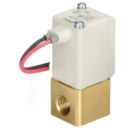 VDW250-5G-2-01F-Q, 3/2-Way Solenoid 24 VDC 133 Pa...1.0 MPa 3/2 Opener (N.C.), SMC PNEUMATICS