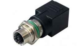 PXMBNI12RPM08XRJM16, Адаптер; гнездо RJ45,М12 "папа"; код X-ProfiNET; PIN: 8, Bulgin