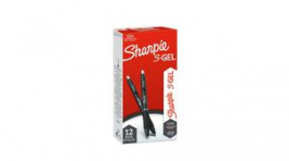 2136599 [12 шт], Marker Pen 0.7mm, Red, Gel, Medium, 12pcs, Sharpie