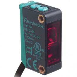 ML100-8-1000-RT/95/103, Diffuse Mode Sensor, Reflection Light Sensor, 1 m, PEPPERL+FUCHS