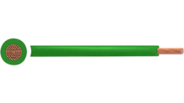 RND 475-00562 [100 м], Tri-Rated Wire, 1.00 mm\x1a, green Copper bare PVC, RND Cable