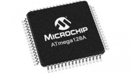 ATMEGA128A-AU, AVR RISC Microcontroller TQFP-64 Flash 4KB, Microchip