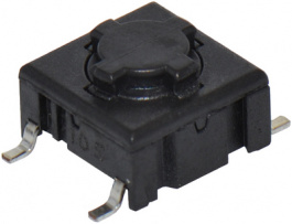 5ESH935, Tactile Switch, 50 mA, 24 VDC, MEC