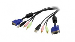 USBVGA4N1A6, KVM Adapter Cable VGA / USB / Audio, 1.8m, StarTech.com