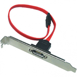ISO7P, SATA cable with bracket 0.3 m, Maxxtro