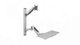 DA-90354, Single Monitor / Keyboard Wall Mount, 27", 75x75/100x100, 6kg, DIGITUS