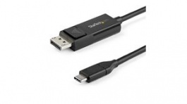 CDP2DP2MBD, Video Cable Bi-Directional, USB-C Plug - DisplayPort Plug, 3840 x 2160, 2m, StarTech.com