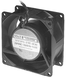 3115PS-12W-B30-A00, Axial fan AC 80 x 80 x 38 mm 115 VAC, NMB Technologies (Minebea)