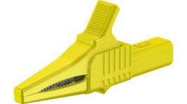 66.9755-24, Safety Crocodile Clip Yellow 32A 1kV, Staubli (former Multi-Contact )