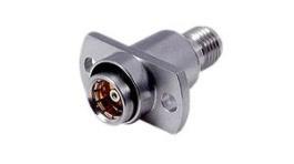 37 BMA-SMA-50-1/1-- UE, RF Adapter, Panel Feed-Through, BMA Socket - SMA Socket, 50Ohm, Huber+Suhner