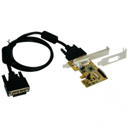 EX-1095, Controller card, PCI-E x1 (normal and low-profile), Exsys