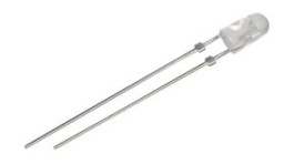 RND 135-00231, Oval THT LED White 11000K 3800mcd 3V, RND Components