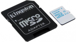 SDCAC/16GB, microSD Card, 16 GB, Kingston