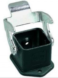 09370030301, Bulkhead mounting/Han M/3 A/Bulkhead mounting/Housing (bulkhead/surface)/Metal, Harting