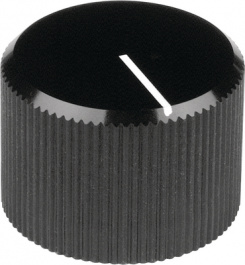 539.6131, Instrument knob black anodised 35 mm, Mentor