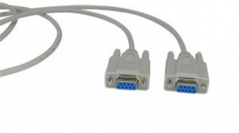 RND 765-00029, D-Sub Cable 9-Pin Female-Female 1.8 m Grey, RND Connect
