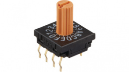 FR01KR16P-S, Переключатель: поворотный; Пол: 16; 0,1A/50ВDC; Кол-во секций: 1, NKK Switches (NIKKAI, Nihon)