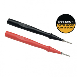 TP2-1, Test probes red/black, 2 mm, CAT II 1000 V, Fluke