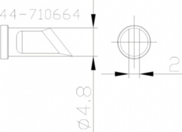 44-710664, Soldering tip, XYTRONIC