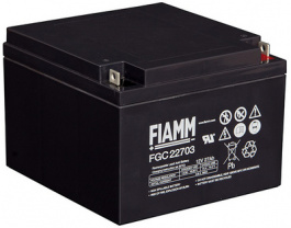 FG22703, Lead-Acid Battery, 12 V 27 Ah, FIAMM