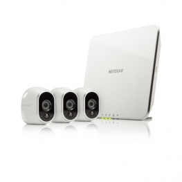 VMS3330-100EUS, Security system with 3 HD cameras White 1280 x 720, NETGEAR