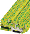PTTB 1,5/S/4P-PE Terminal block PTTB yellow-green;1.5 mm2