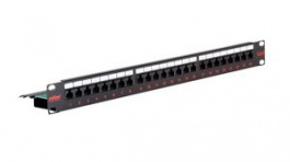 26.11.0362, Patch Panel, Cat.6, 24x RJ45, 19", Roline