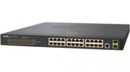 GS-4210-24P2S, Network Switch 24x 10/100/1000 2x SFP, Planet